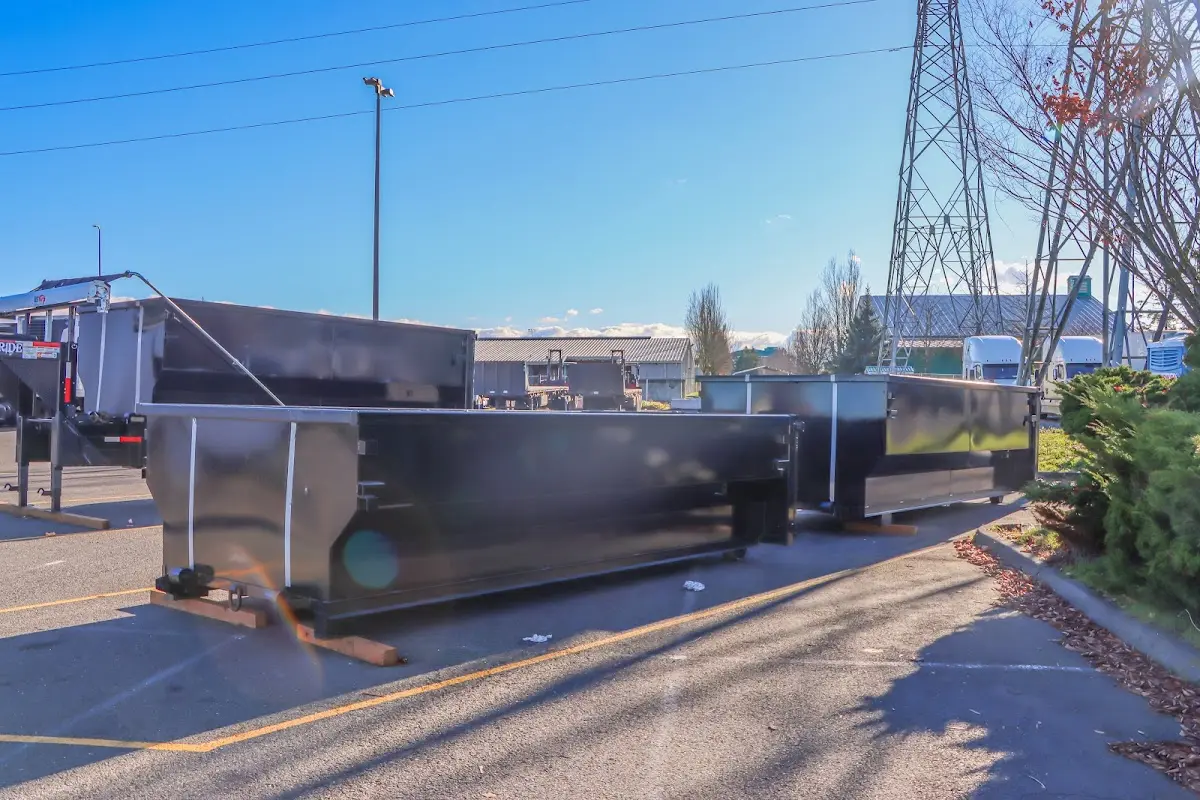 Professional dumpster rental and junk removal service in Bel Air South